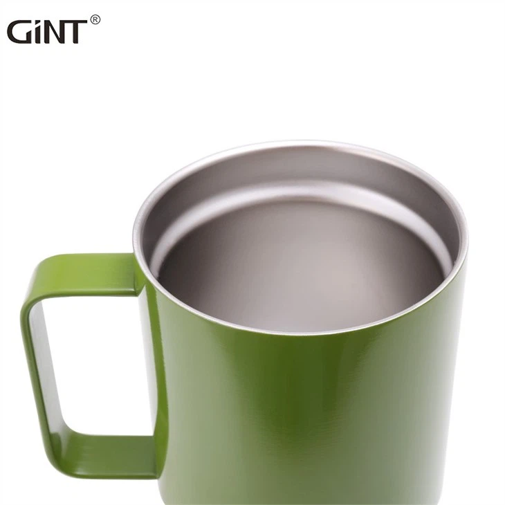 Stainless Steel Tumbler With Handle Insulated Tumbler Cup With Lid